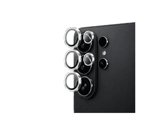 Kuzoom Camera Lens Protector Samsung S26 Series- Premium 9H Tempered Glass Individual Rings & Metal Alloy Frame