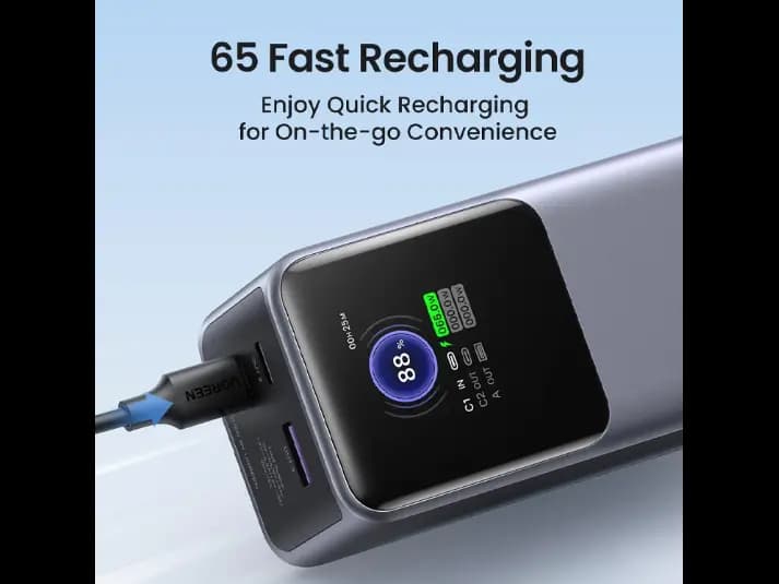 Ugreen 200W Nexode Smart Display Power Bank (4)