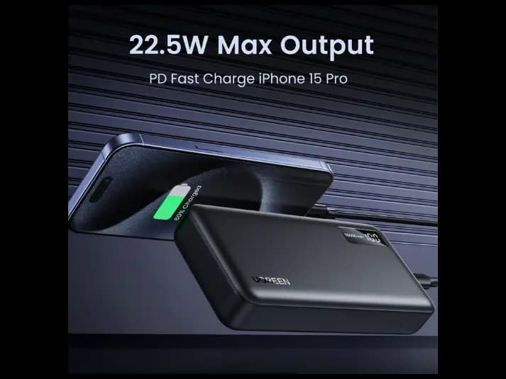 Ugreen 20000mAh Two-way Fast Charging Power Bank 25683 (2)