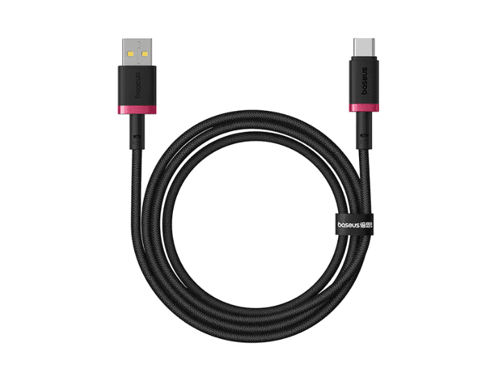 Baseus Dura Series 60W USB to Type-C Cable – Powerful Fast Charging, Aluminum Alloy, Nylon Braided & 480Mbps Data Transfer