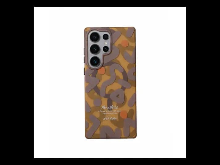 Paika Samsung S26 Ultra Case – Premium Phone Shield Abstract Pattern, Slim Fit, Raised Edges & Dual Colour Design (2)
