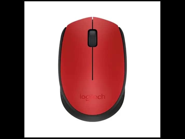Logitech M171 Wireless Mouse – Red