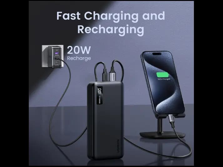 Ugreen 20000mAh Two-way Fast Charging Power Bank 25683 (3)