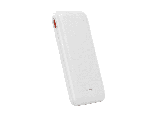 WiWU P-08B Essen 10000mAh Power Bank with 4 Built-in Cables – Black / White (4)