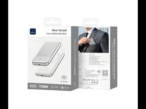 WiWU WI-P089 10000mAh Alloy Power Bank – Silver (4)