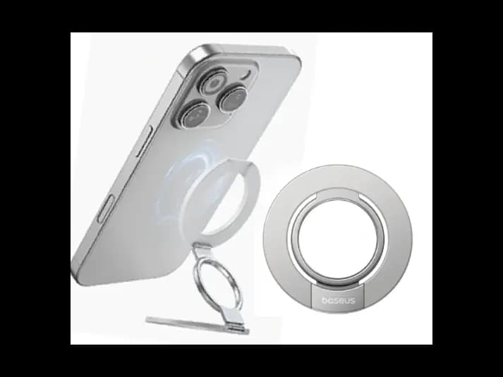 Baseus MagPro 3 Magnetic Dual-Ring Phone Stand Starlight Off-White – Z0004803