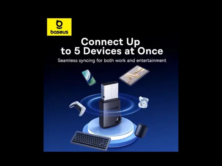 Baseus Encok BA04 USB Bluetooth 5.4 Wireless Adapter – Model A10082600121‑00 (6)
