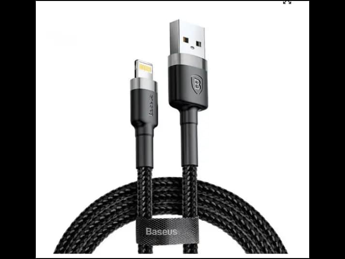 Baseus Cafule Braided USB to Lightning Cable – Strong, Fast & Best Durable Charging