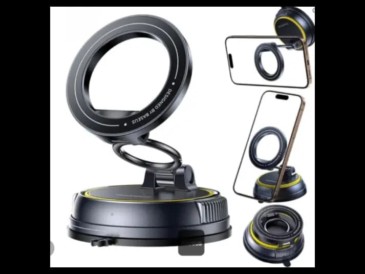 Baseus PrimeTrip VC2 Flex Magnetic Car Mount (Suction Cup Version) Cosmic Black – C0013803