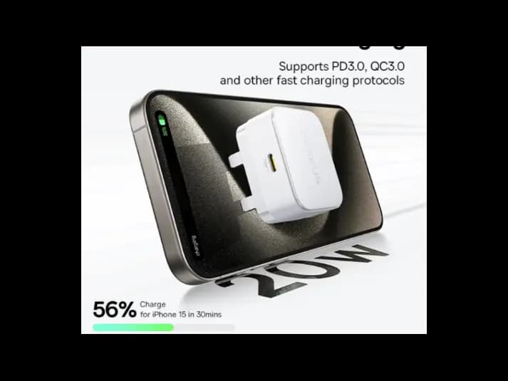 Baseus Palm 20W UK Pin Type-C Fast Charger with Type-c to Type-c 60W Cable- P1011160C213-01 (3)