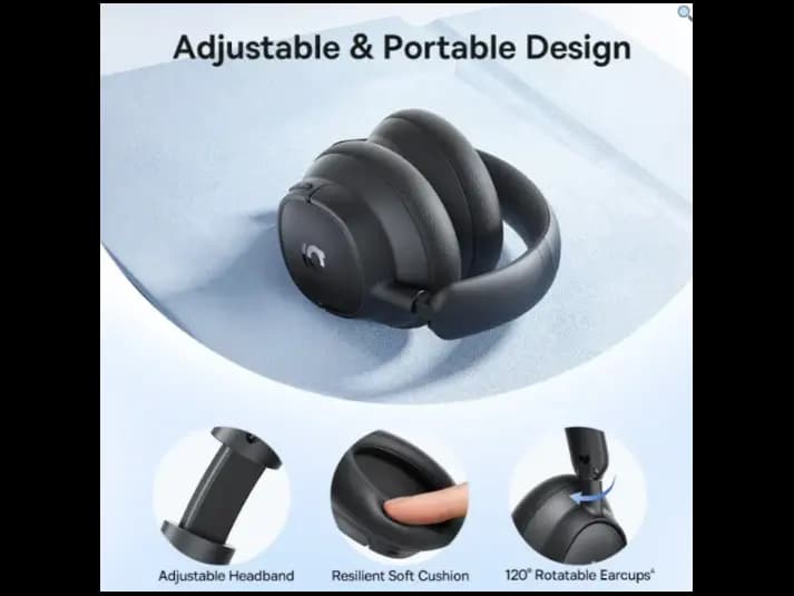 Baseus Bass BH1 NC Adaptive Noise Cancelling Headphones Cosmic Black – A0203703 (4)