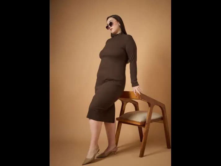 Bodycon Midi Dress (2)
