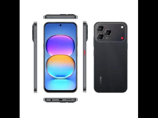 Nubia V80 Pro (8GB / 256 GB) (Feather Black) with one year warranty (4)