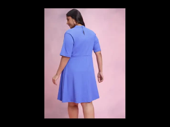 Plus-Size A-Line Dress (4)