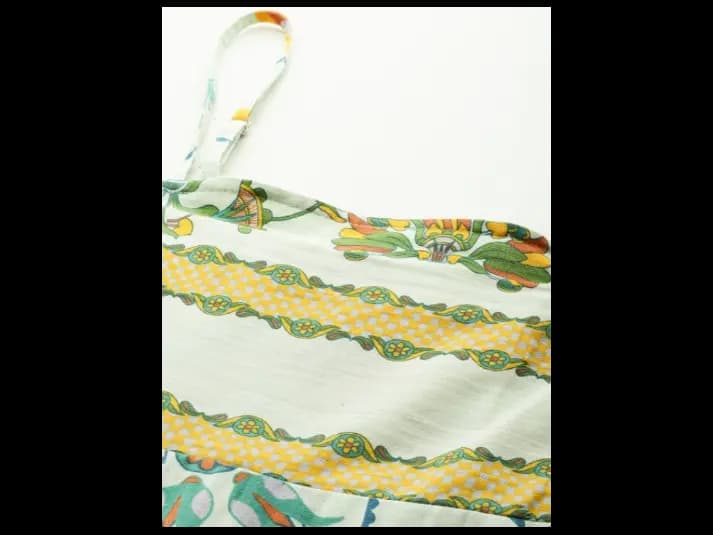 Pure Cotton Floral Print Ethnic Maxi Dress (6)
