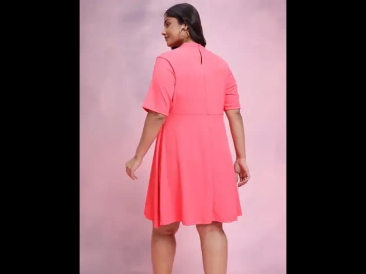 Plus-Size A-Line Dress (4)