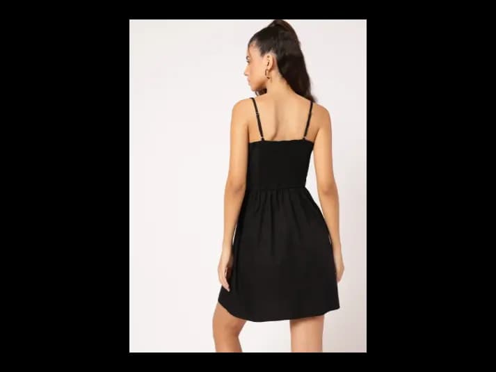 Strappy Escape Smocked Back Dress (4)