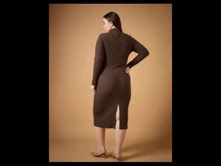 Bodycon Midi Dress (3)